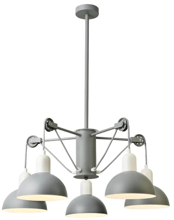 Φωτιστικό Οροφής Πολύφωτο Aca Cezanne EG5795P58G Grey