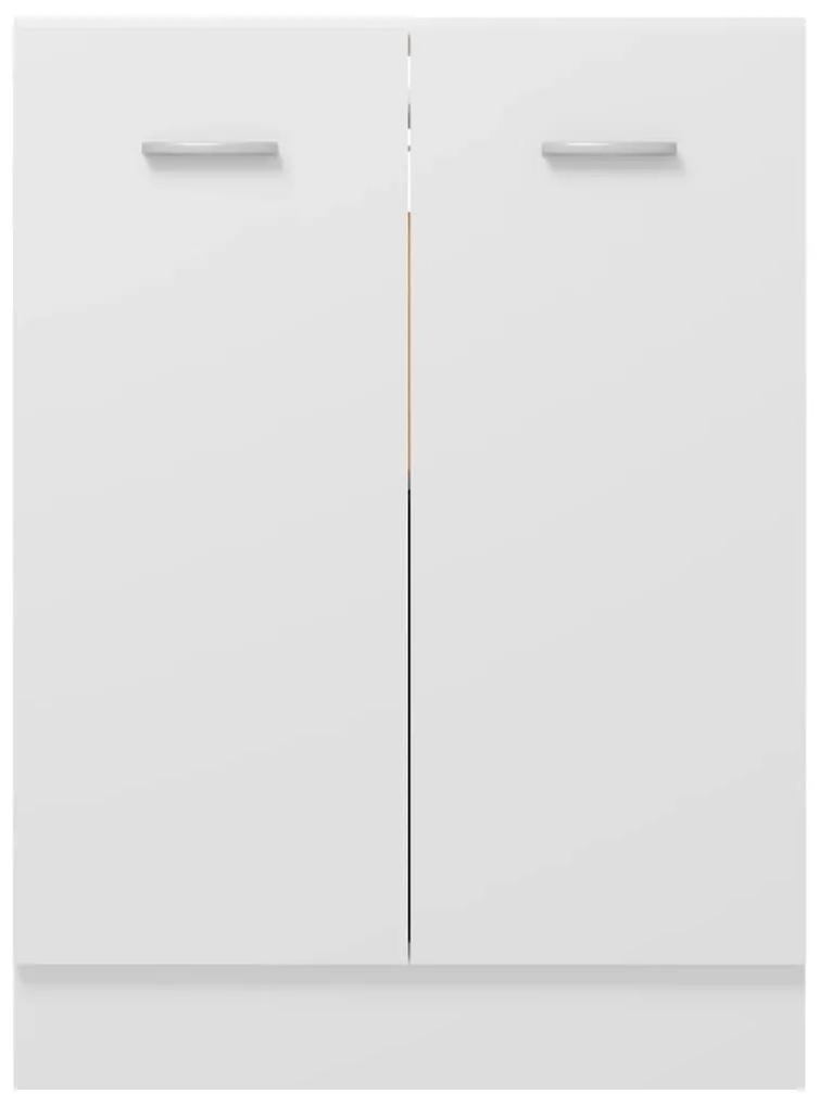 vidaXL Ντουλάπι Δαπέδου Λευκό 60x46x81,5 εκ. Μοριοσανίδα