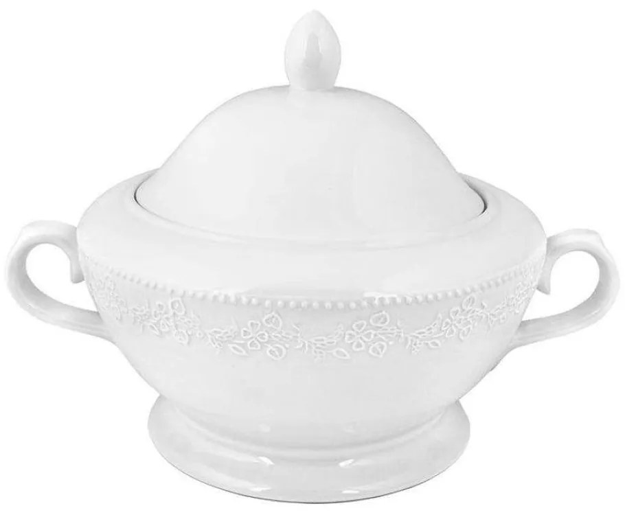 Σουπιέρα Kea PRPW350010 3Lt White Oriana Ferelli® Porcelain