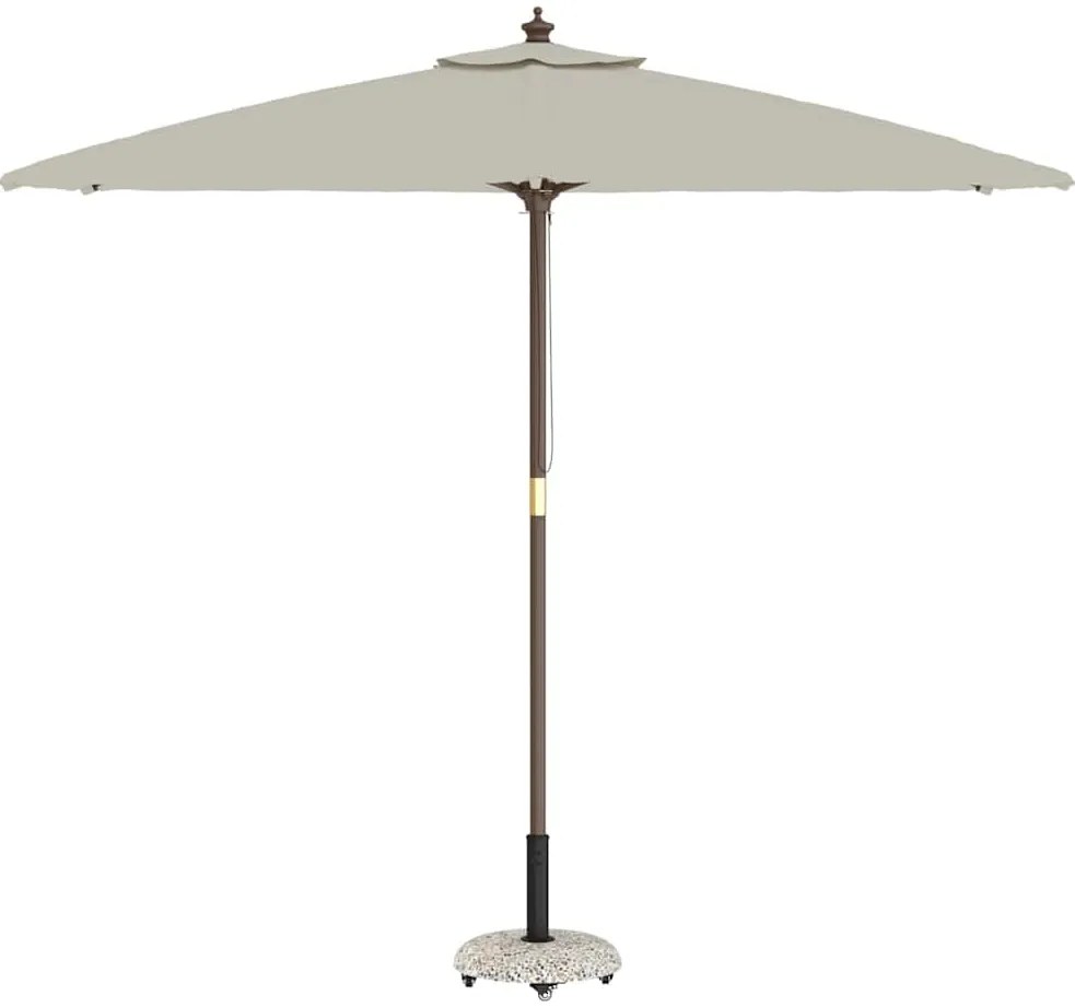 vidaXL Βάση ομπρέλας Πολύχρωμο και Μαύρο 45 x 45 x 40 cm