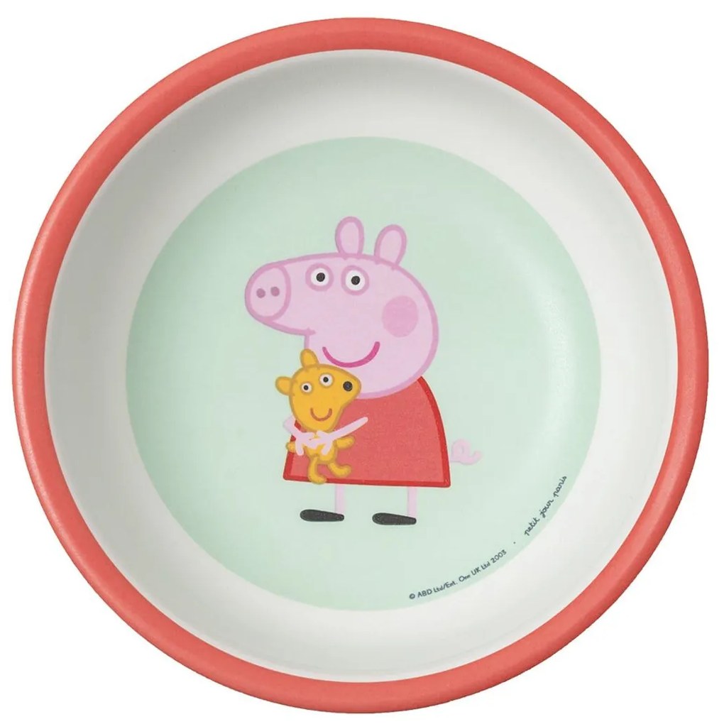 Μπωλ Παιδικό Peppa Pig 52-707/10 250ml 6m+ Multi Petit Jour Paris 1 τμχ Μελαμίνη