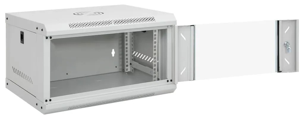 vidaXL Ντουλάπι Δικτύου Επιτοίχιο 6U 19" IP20 53x40x30 εκ.