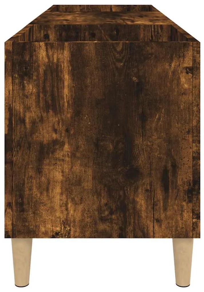 vidaXL Δισκοθήκη Καπνιστή Δρυς 121x38x48 εκ. από Επεξεργασμένο Ξύλο