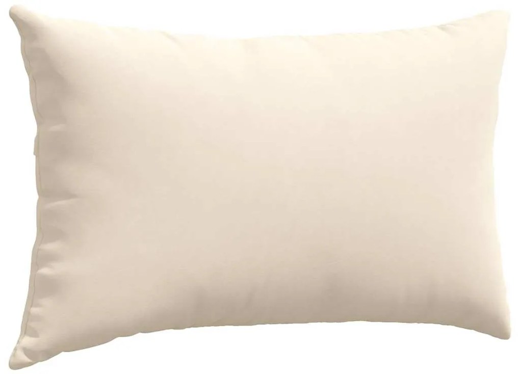 vidaXL Μαξιλάρι Καναπέ 2 pcs Μπεζ 50 x 30 cm ύφασμα