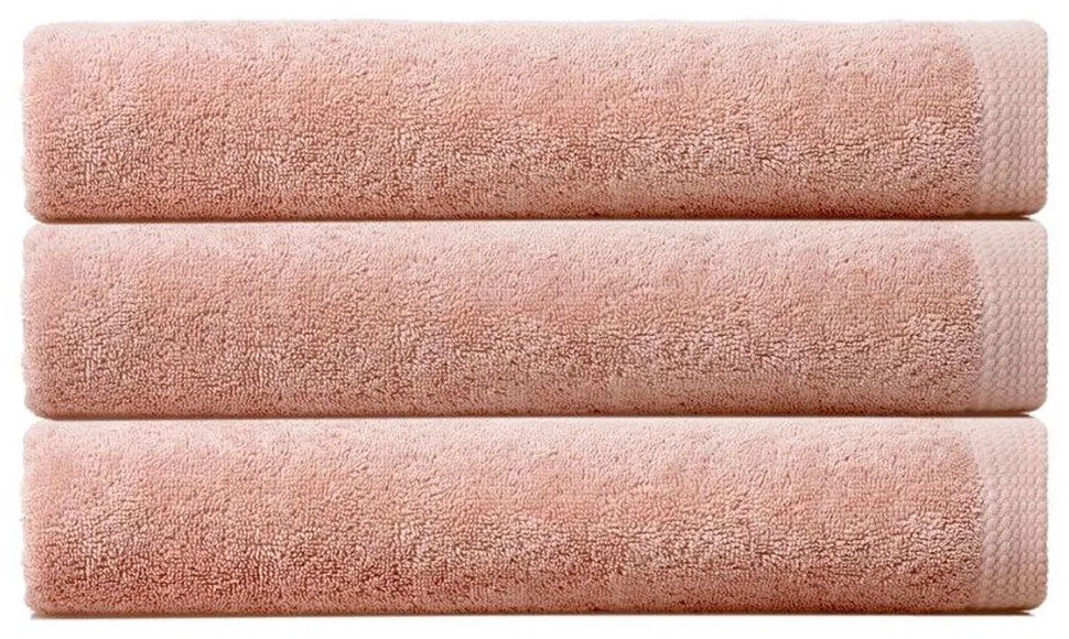 Πετσέτα 02.103.02 Pink Cryspo Trio Προσώπου 50x90cm 100% Βαμβάκι