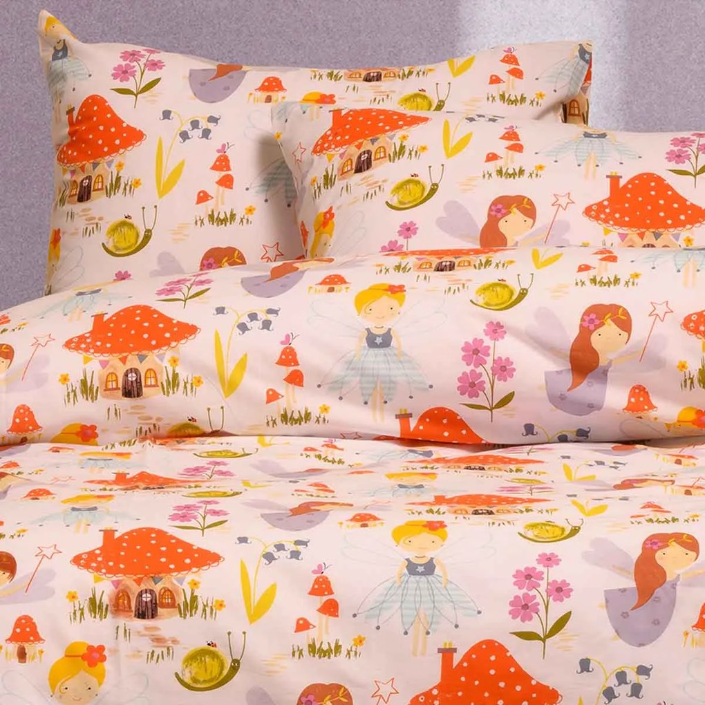 Ζεύγος Μαξιλαροθήκες (50x70) Melinen Magic Peach