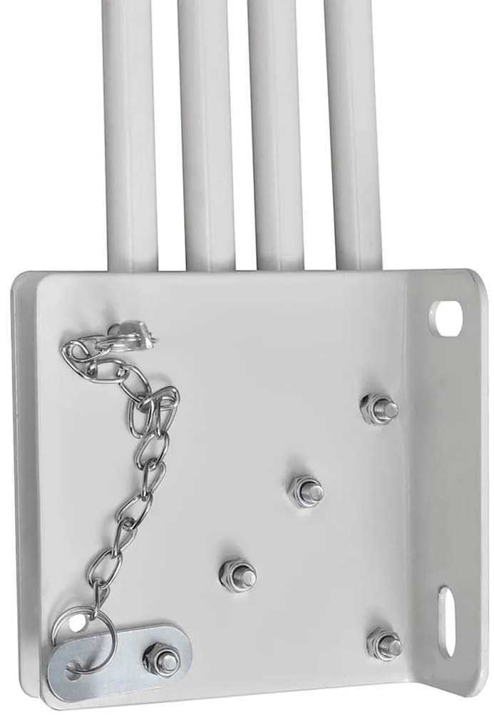 vidaXL Σκίαστρο Βεράντας Πλαϊνό Πτυσσόμενο Κρεμ 140 x 140 εκ.