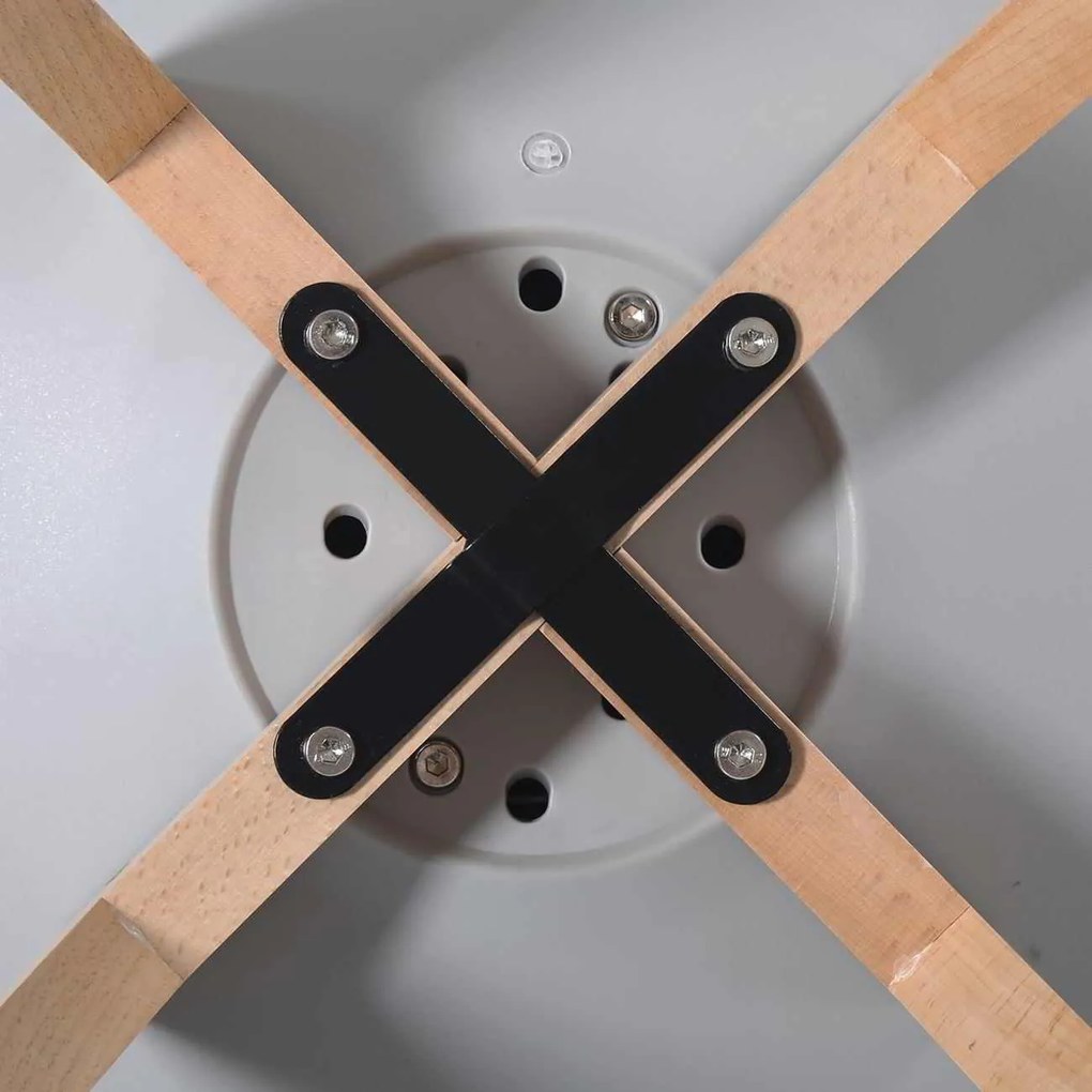 Kαρέκλα Martin Metal Cross Ξύλο / Pp Γκρι - Αμοντάριστη Ταπετσαρία . Διάσταση: 48x56x82cm (Σετ 4 ΤΕΜ)
