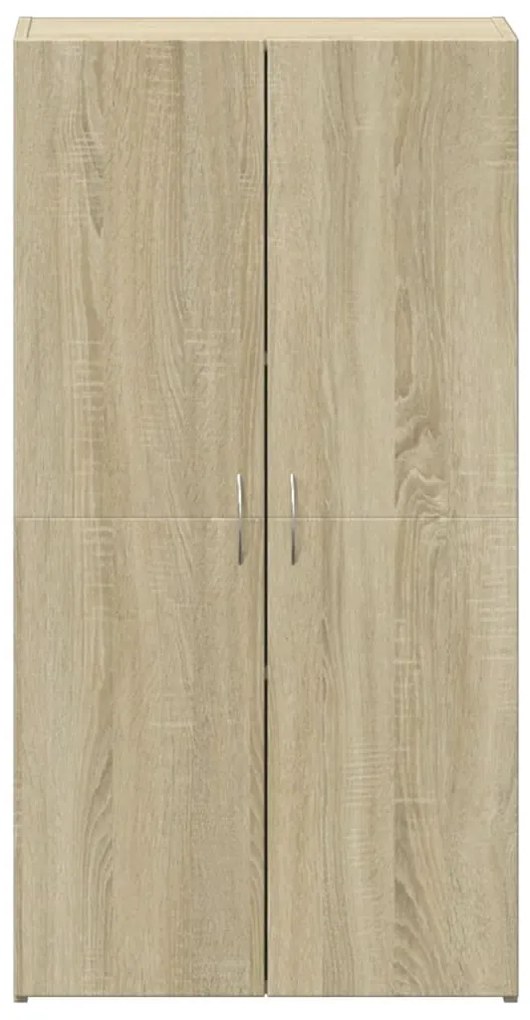 vidaXL Αρχειοθήκη Sonoma Δρυς 60x32x115 εκ. από Επεξεργασμένο Ξύλο