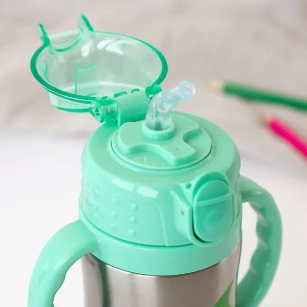 Kiokids Παγούρι Θερμός με Λαβές Dragon 280ml. 6+Μ