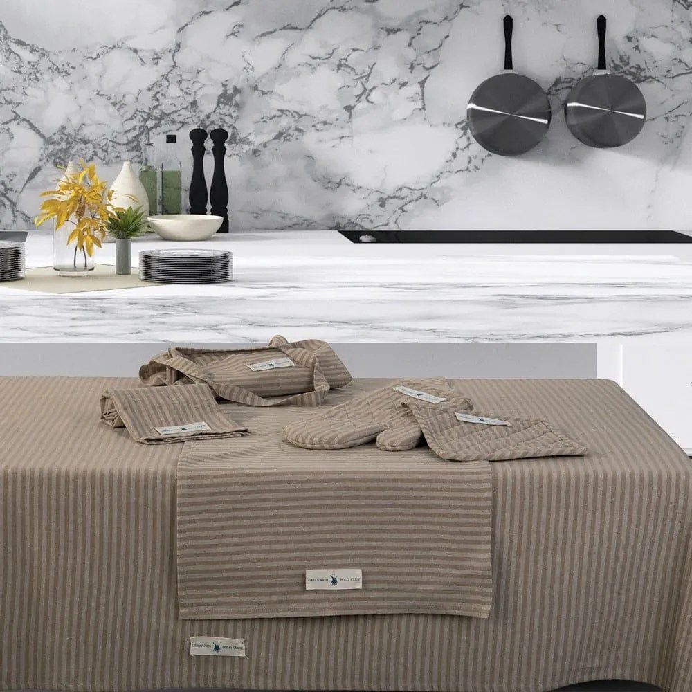 Runner 2701 Beige Greenwich Polo Club 40X150 40x150cm 100% Βαμβάκι