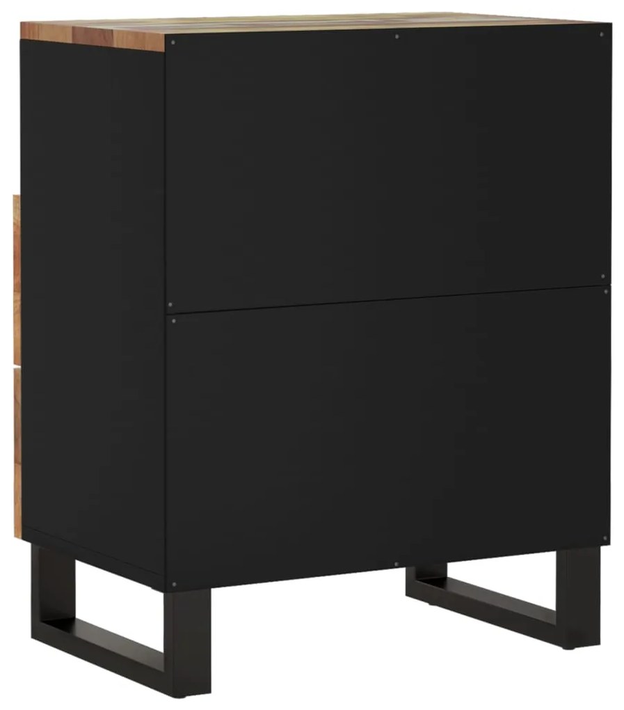 vidaXL Κομοδίνο 50 x 33 x 62 εκ. Μασίφ Ανακυκλωμένο Ξύλο &amp; Επεξ. Ξύλο