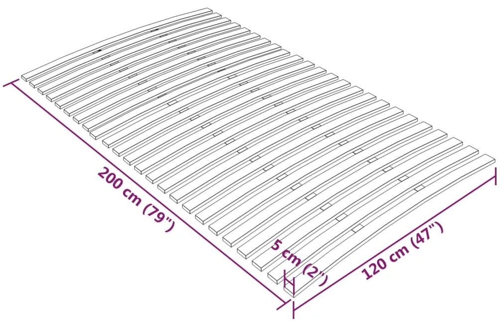 ΤΕΛΑΡΟ ΚΡΕΒΑΤΙΟΥ ΜΕ 24 ΣΑΝΙΔΕΣ 120 X 200 ΕΚ. 340079