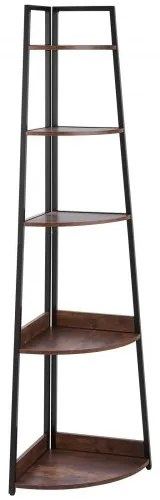 VEVOR 5 Tier Corner Shelf Tall Corner Bookshelf Plant Rack Wall Shelves Tower