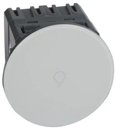 Διακόπτης Αφής 1000W με Ουδέτερο &amp; Πλακίδια White Celiane 067017 Legrand-67017-Λευκό 067017