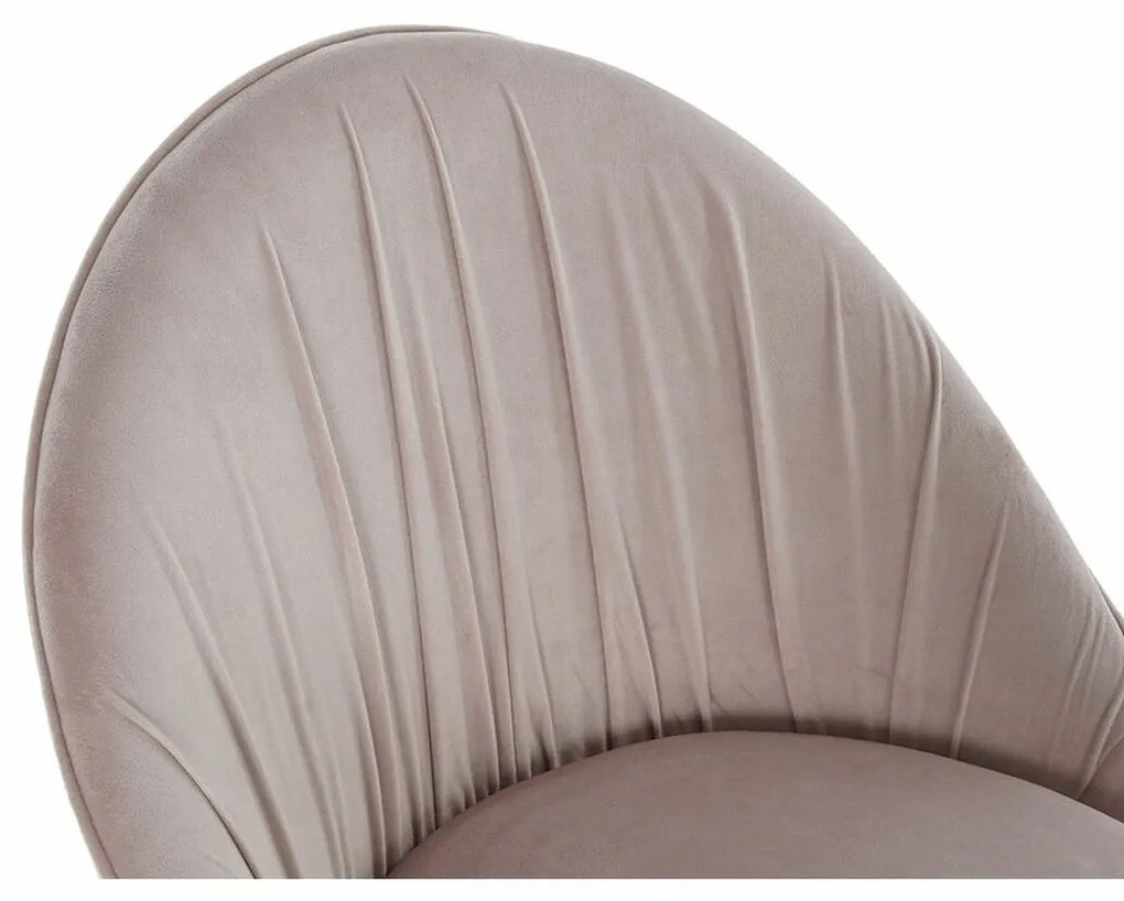 Καρέκλα Τραπεζαρίας DKD Home Decor Ροζ Χρυσό 60 x 60 x 85 cm