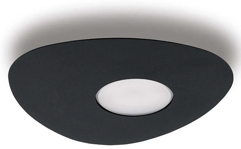 Φωτιστικό Οροφής - Πλαφονιέρα Organic 8303 1xGX53 12W 20,5cm Black Nowodvorski Metal