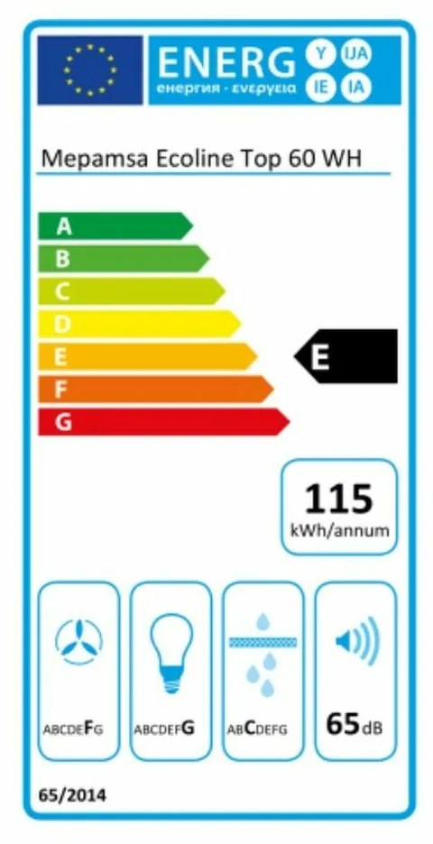 Συμβατικός Απορροφητήρας Mepamsa ECOLINE V3 INOX 60 cm