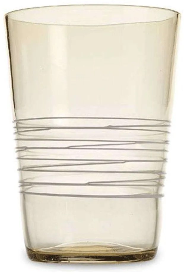 Ποτήρι Νερού Filante FL00104 400ml Amber Zafferano Glass