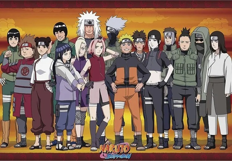 Αφίσα Naruto Shippuden - Konoha Ninjas