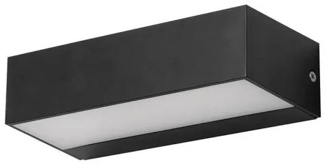 Απλίκα Φωτιστικό Τοίχου Led Πολυκαρβονικό Ara H4,4 Φ17 ForLight-PX-0376-ANT-Γκρι PX-0376-ANT