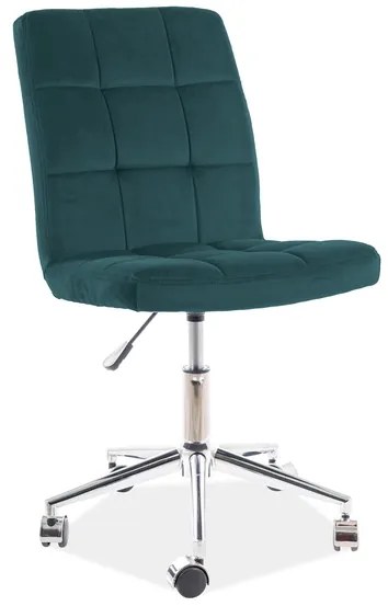 ΠΕΡΙΣΤΡΕΦΟΜΕΝΗ  ΚΑΡΕΚΛΑ Q-020 VELVET GREEN BLUVEL 78 DIOMMI OBRQ020VZ