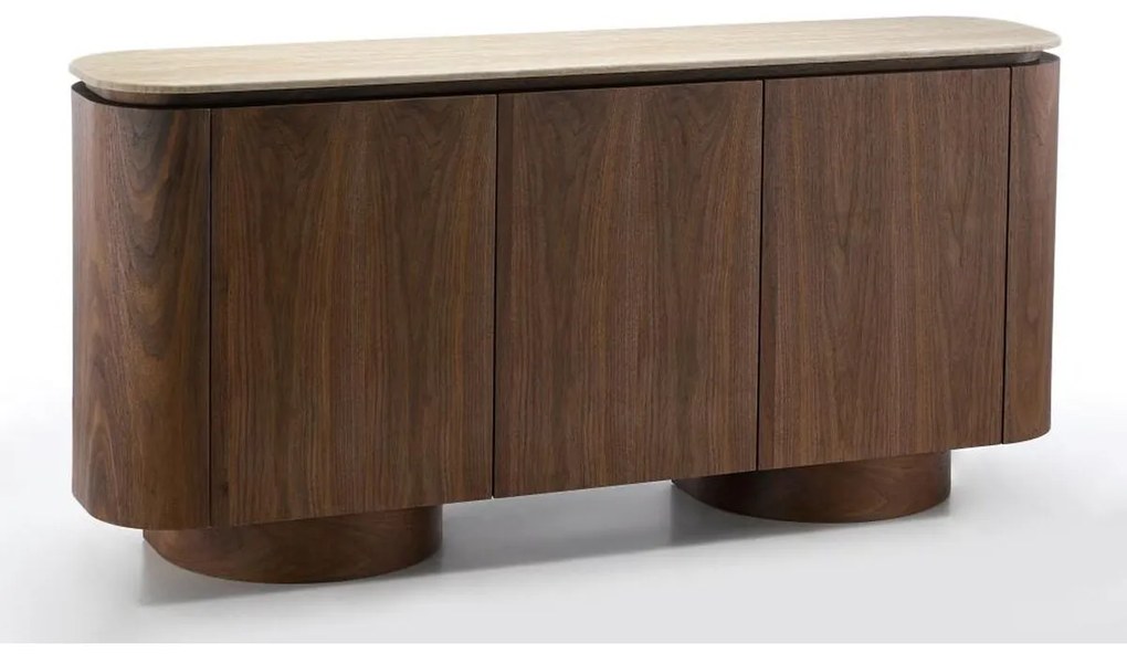 Σκευοθήκη Home ESPRIT Καφέ Ξύλο MDF 180 x 40 x 85 cm