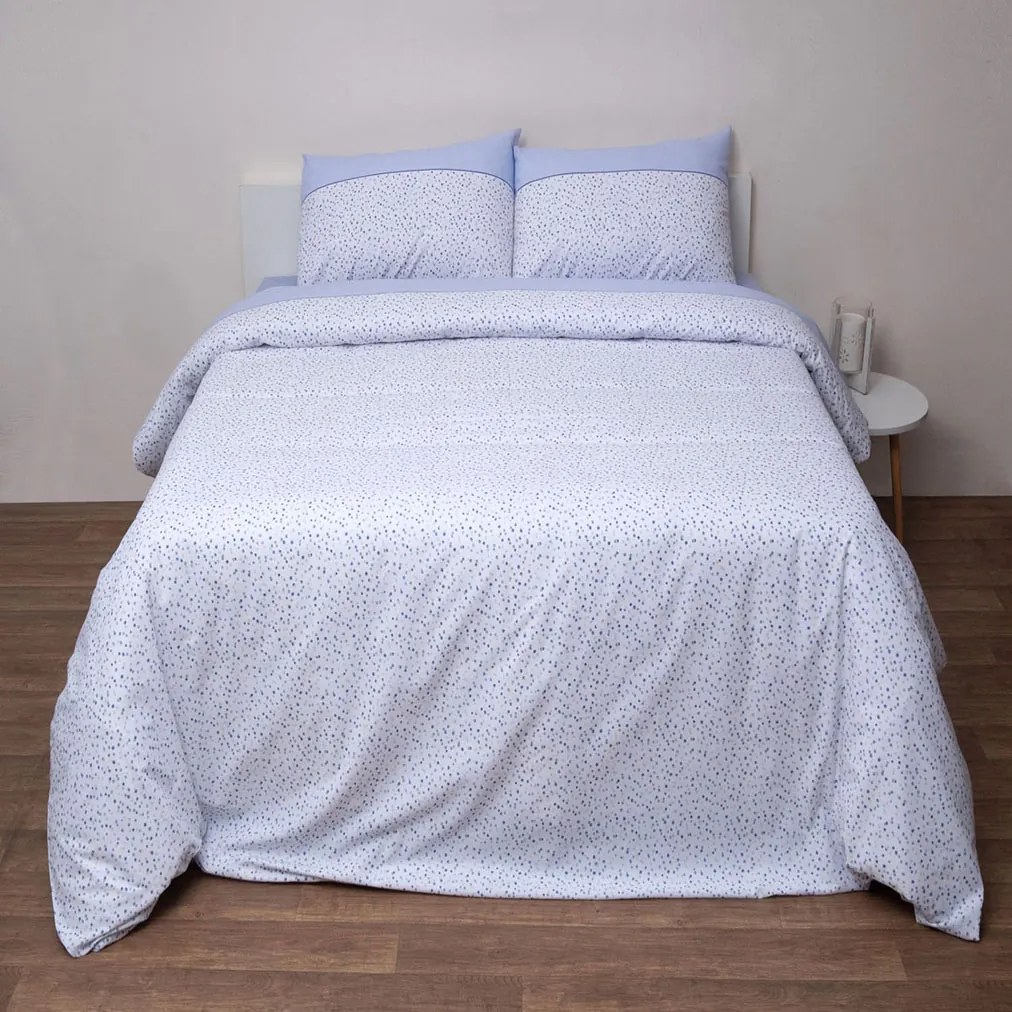 Σεντόνια King Size (Σετ) Viopros Fresh Νίνα Σιέλ