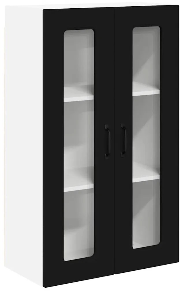 vidaXL Ντουλάπα Κουζίνας με αποθήκευση Kalmar Μαύρο 60 x 31 x 100 εκ.