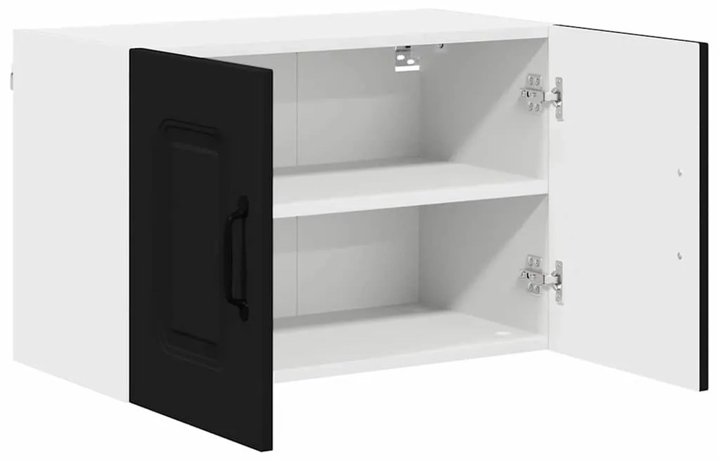 vidaXL Ντουλάπα Κουζίνας Kalmar 2 pcs Μαύρο 60 x 31 x 40 εκ