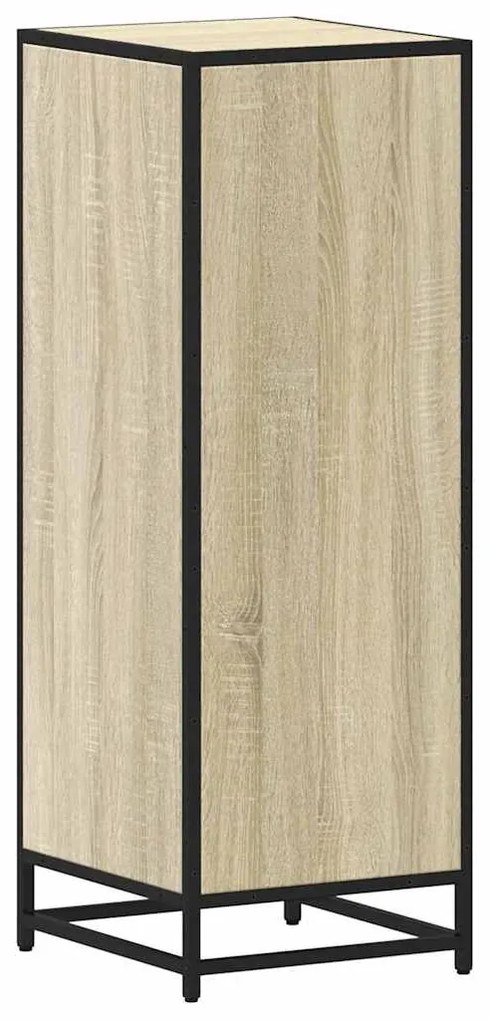 Ντουλάπι μπάνιου Sonoma Oak 35x37,5x100 cm Κατασκευασμένο ξύλο - Καφέ