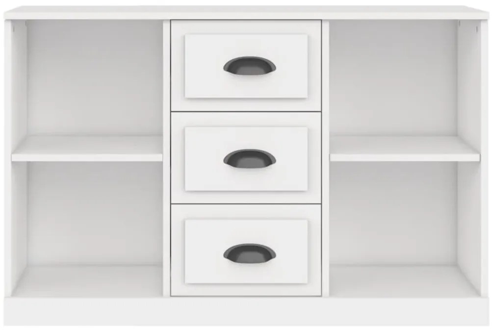 vidaXL Ντουλάπι Λευκό 104,5 x 35,5 x 67,5 εκ. από Επεξεργασμένο Ξύλο