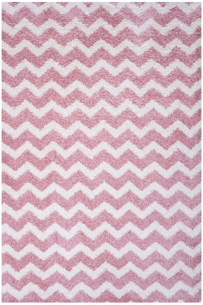 Χαλί Cocoon 8396/055 Pink-White Colore Colori 160X230cm