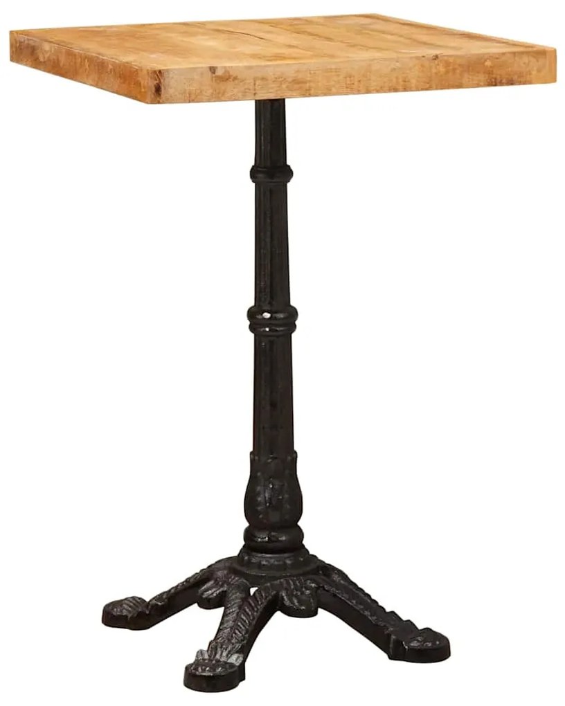 vidaXL Τραπέζι Bistro Καφέ 50 x 50 x 76 εκ Στερεό ξύλο μάνγκο