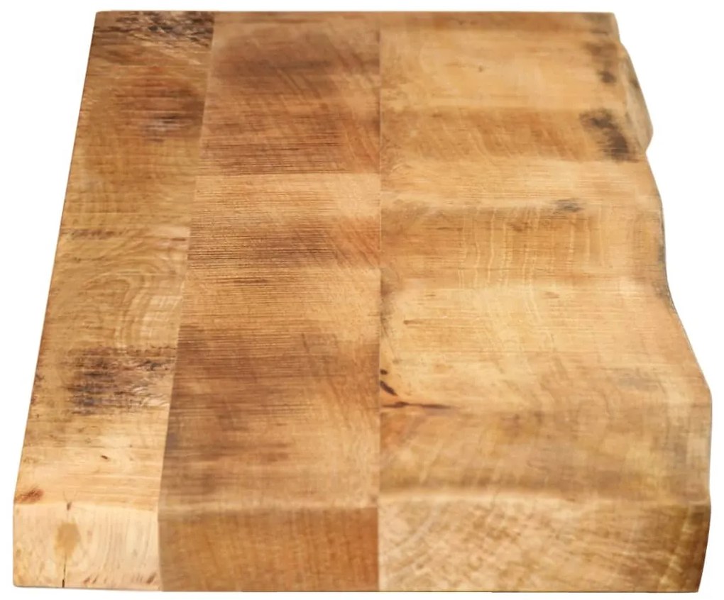 vidaXL Επιφάνεια Τραπεζιού 140x20x3,8 εκ. Live Edge Μασίφ Ξύλο Μάνγκο