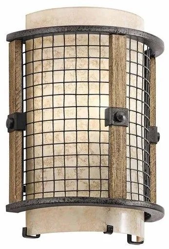 Απλίκα Φωτιστικό Τοίχου 1xE14  Καφέ  Ahrendale KL-AHRENDALE1 Elstead Lighting KL-AHRENDALE1 Καφέ