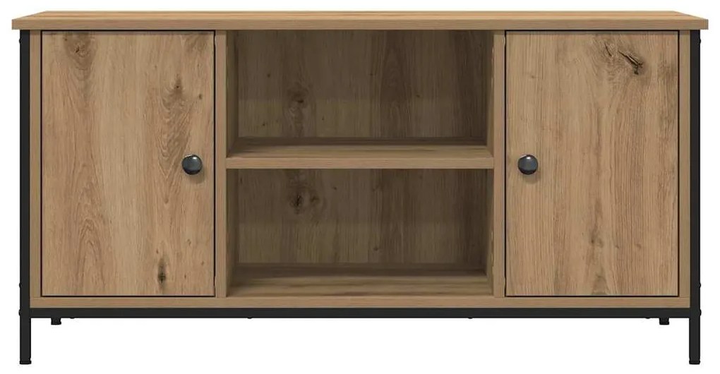 vidaXL Ντουλάπι TV artisan δρυς 100 x 40 x 50 cm Επεξεργασμένο ξύλο