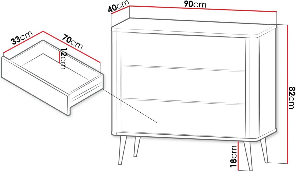 Μπουφές Marly Reg V-Kafe