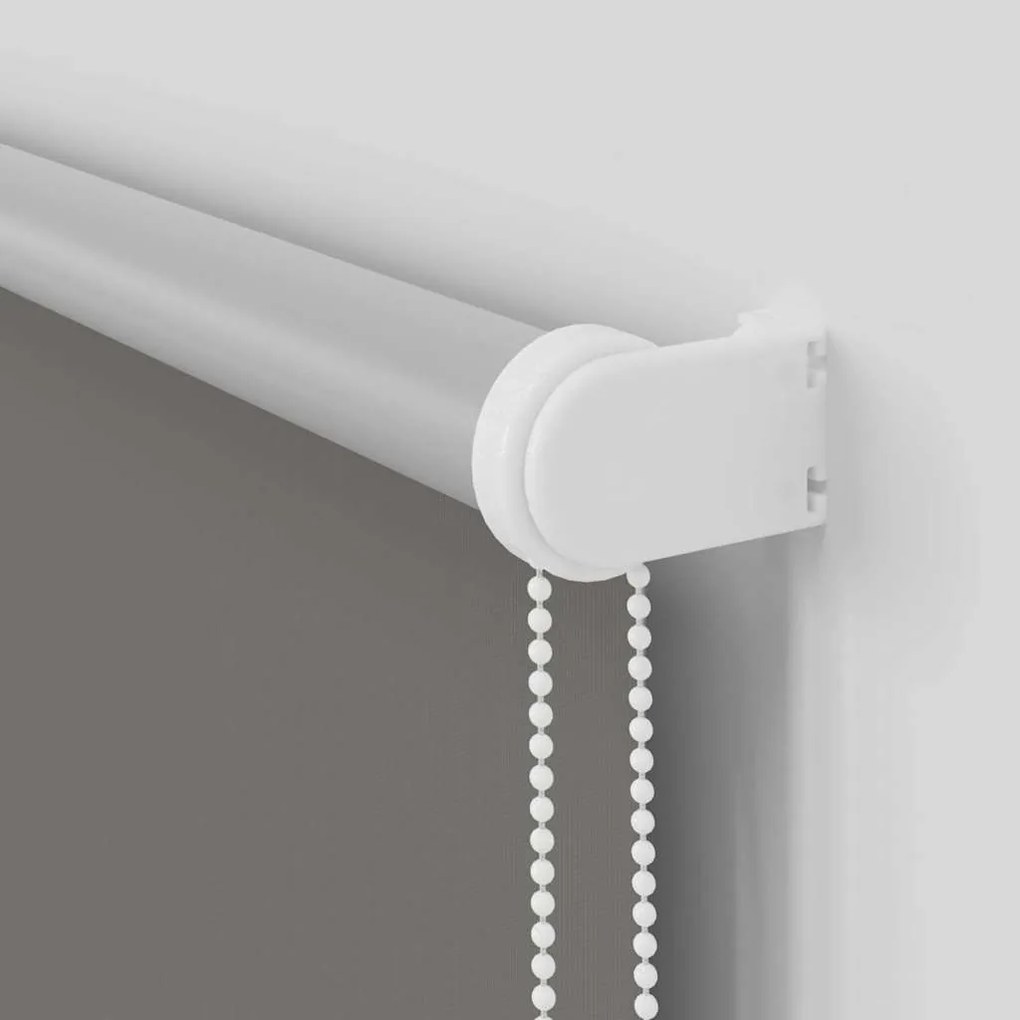 Roller Blind Blackout γκρί 135x130 cm Πλάτος υφάσματος 131,6cm 4011109