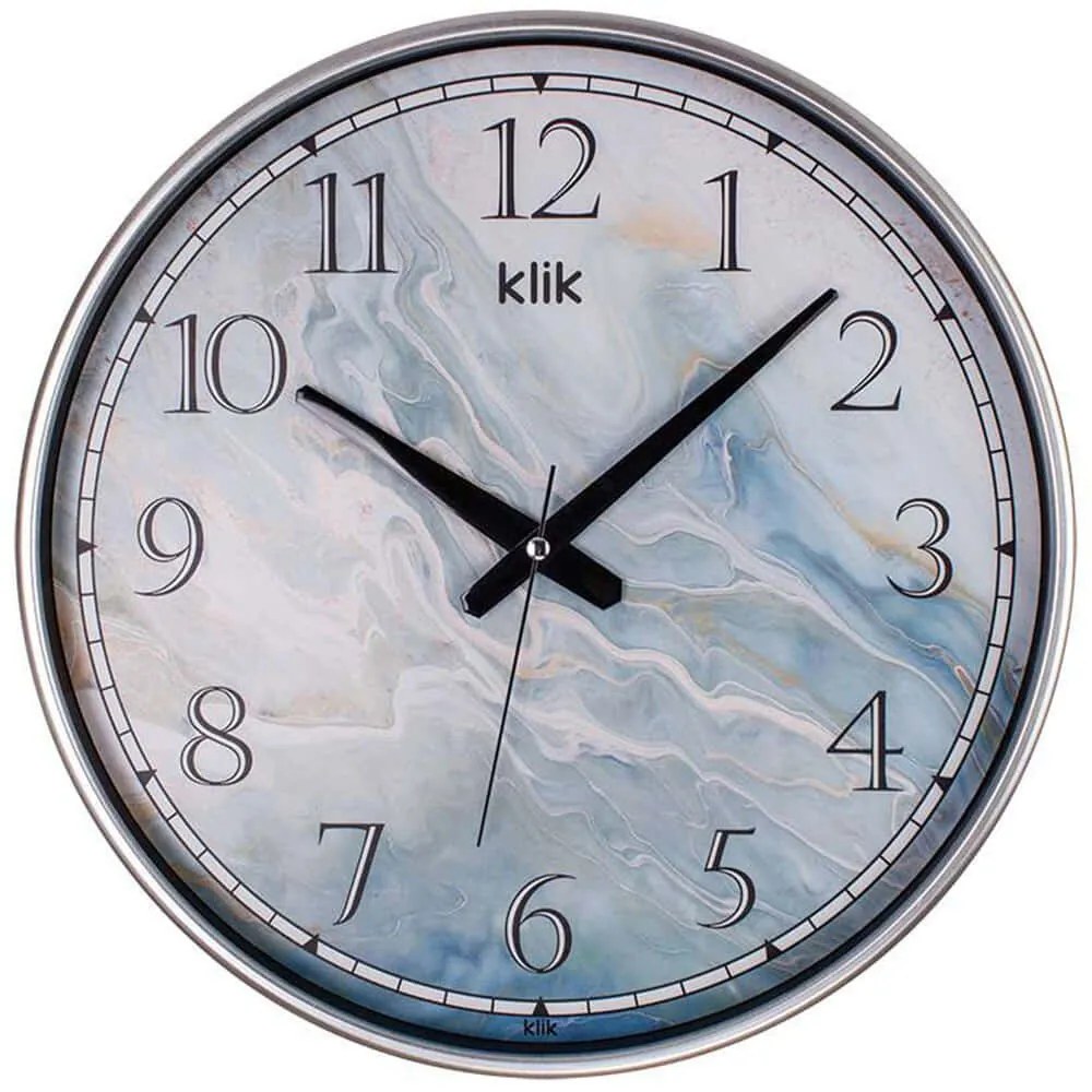 Ρολόι Τοίχου Urla 705RGL1151 38x38cm Multi Wallity Πλαστικό, Γυαλί