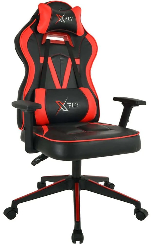 Καρέκλα Γραφείου Gaming XFly Vendetta 928STX1101 62x46x120cm Black-Red