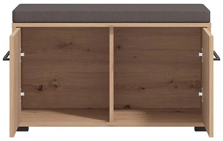 Έπιπλο Χολ Landes KOM Artisan Oak 80x40x44 εκ. 80x40x44 εκ.