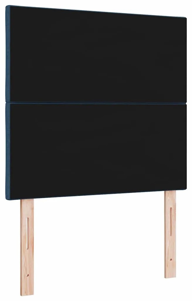 vidaXL Υφασμάτινο Κεφαλάρι Geometric με κεφαλάρι Μπλε 100 cm ύφασμα