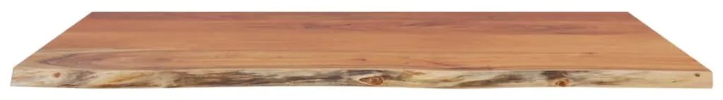 vidaXL Πάγκος Μπάνιου Ορθογώνιος 100x60x2,5 εκ. από Μασίφ Ξύλο Ακακίας