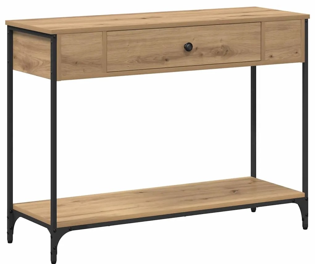 vidaXL Τραπέζι κονσόλας Other artisan δρυς 100 x 34.5 x 75 εκ.