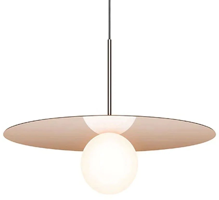 Φωτιστικό Οροφής Bola Disc 22 10682 55,9x15,2cm Dim Led 1100lm 12W Rose Gold Pablo Designs