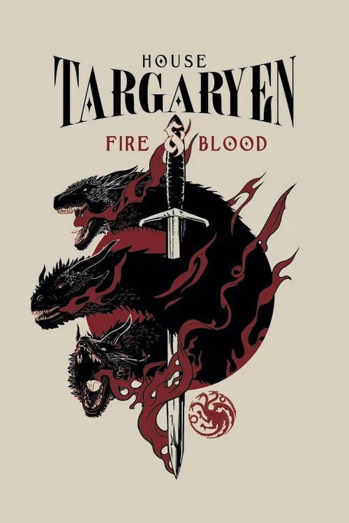 Εικονογράφηση Paihnidi tou stemmatos - House Targaryen