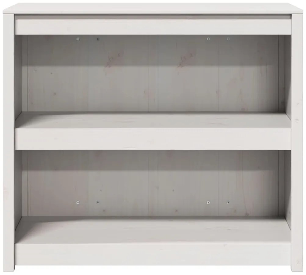 vidaXL Ντουλάπα Κουζίνας Λευκό 106 x 55 x 92 cm Μασίφ ξύλο πεύκου