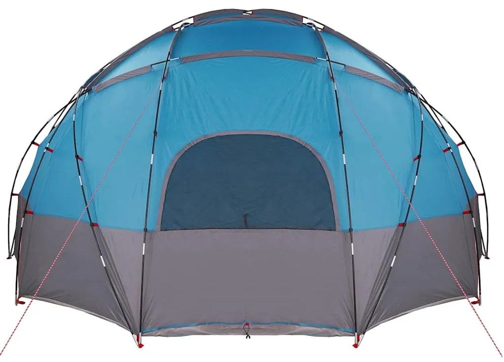 vidaXL Σκηνή Camping με στέγη Μπλε 475 x 475 x 235 εκ. Πολυεστέρας