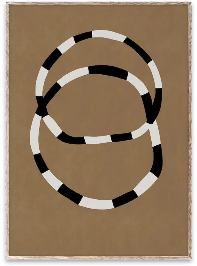 Πόστερ, Bracelets, 50x70, Καφέ/Μαύρο, Sustainable Paper, PAPER COLLECTIVE